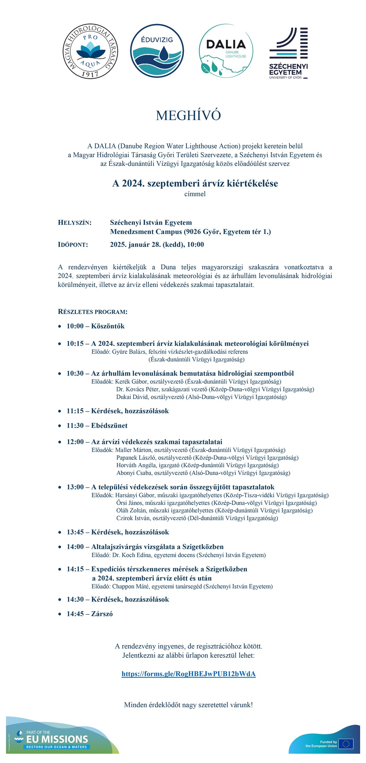 MHT meghívó 2025. 01. 28.